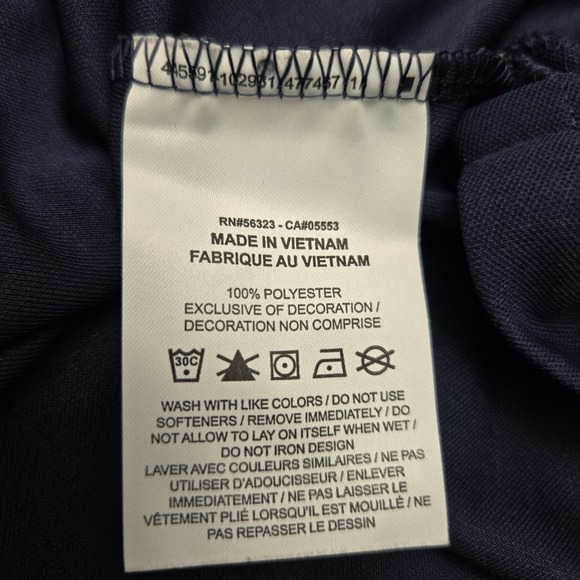 Nike Branded Ford Womens Large Polo Shirt Navy Career Work Fan Golf Car Truck‎ - Picture 7 of 8